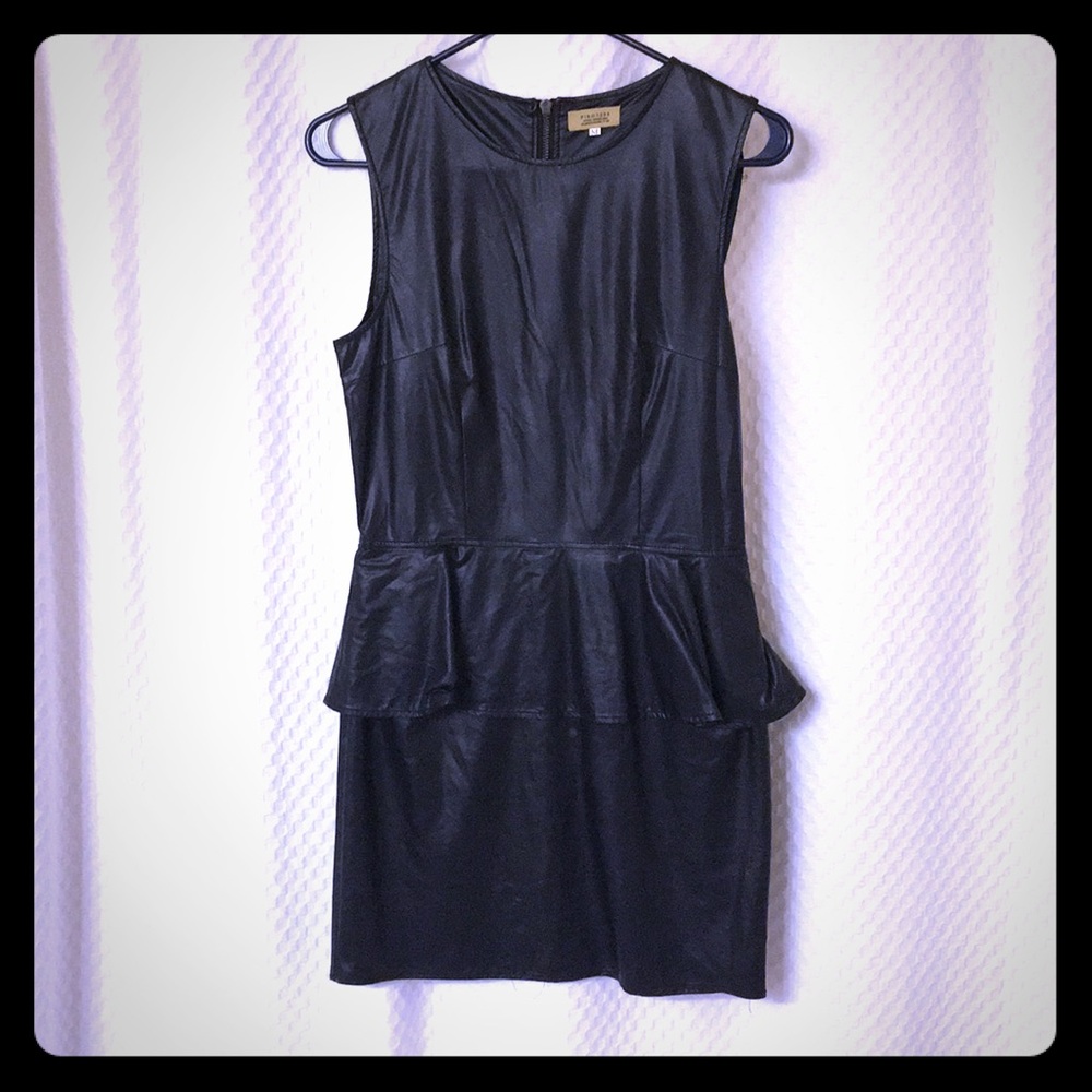 Pleather Dress