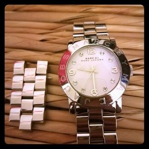 Marc Jacobs silver watch
