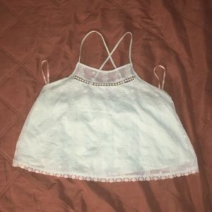 Cute Sea Foam Green Tank Top