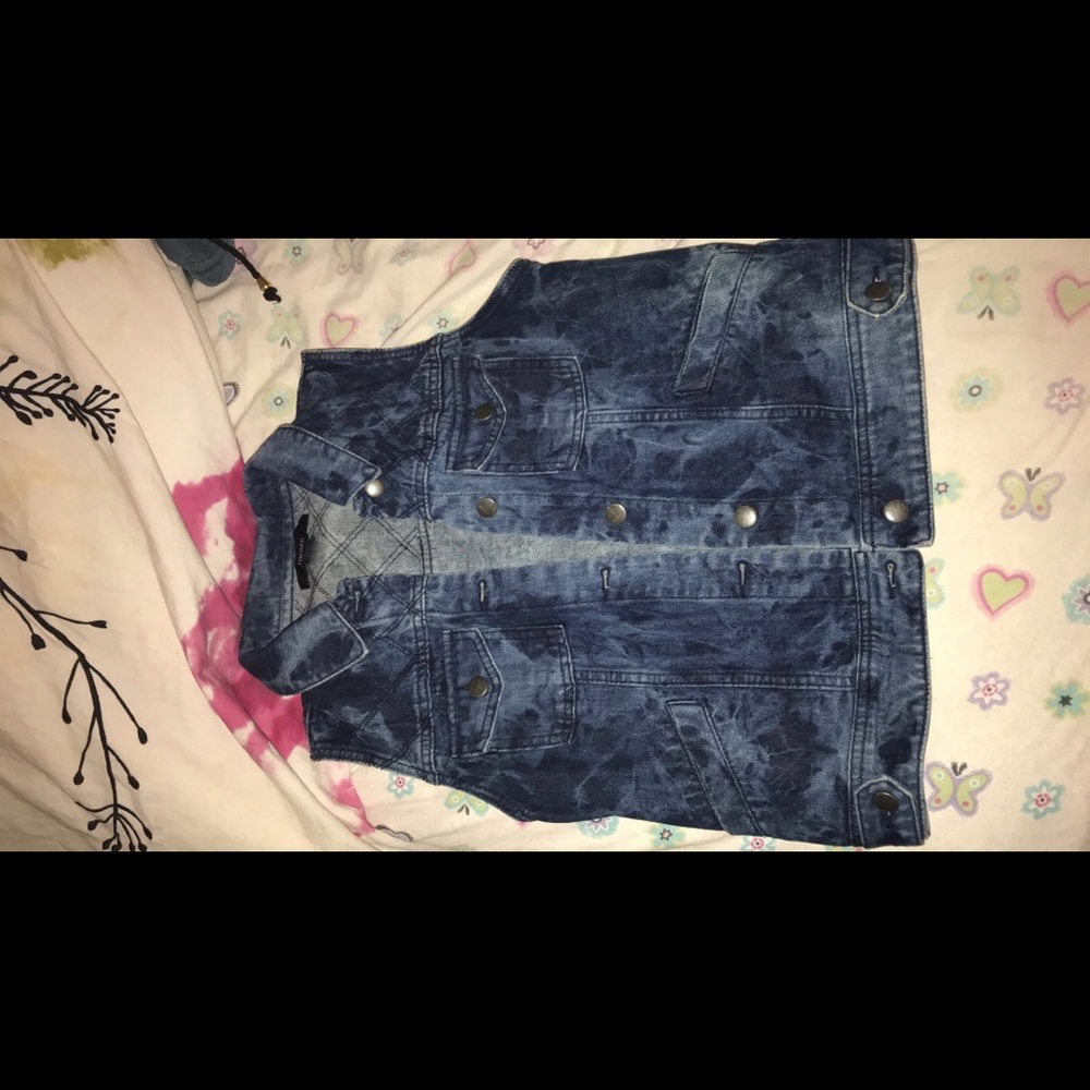 Denim vest