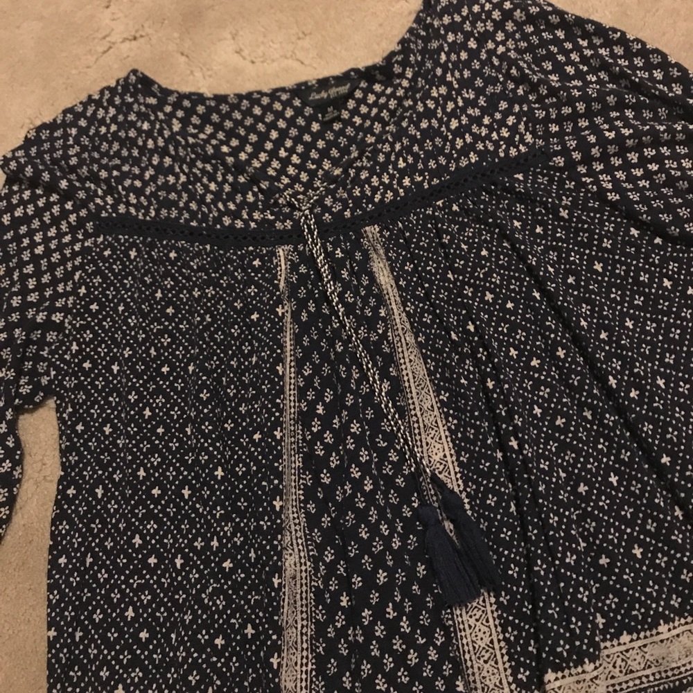 Lucky Blouse 3/4 length sleeves