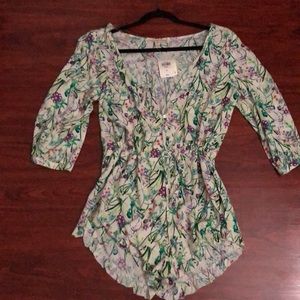 Floral Romper