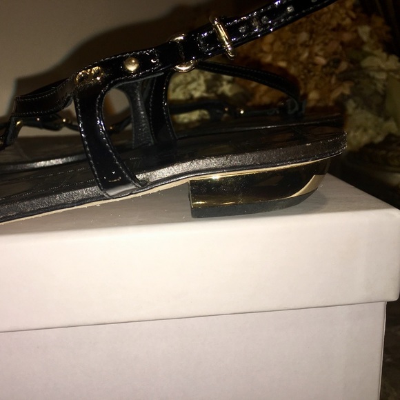 AUTHENTIC CHRISTIAN DIOR T-STRAP SANDAL 36.5 - Picture 2 of 5