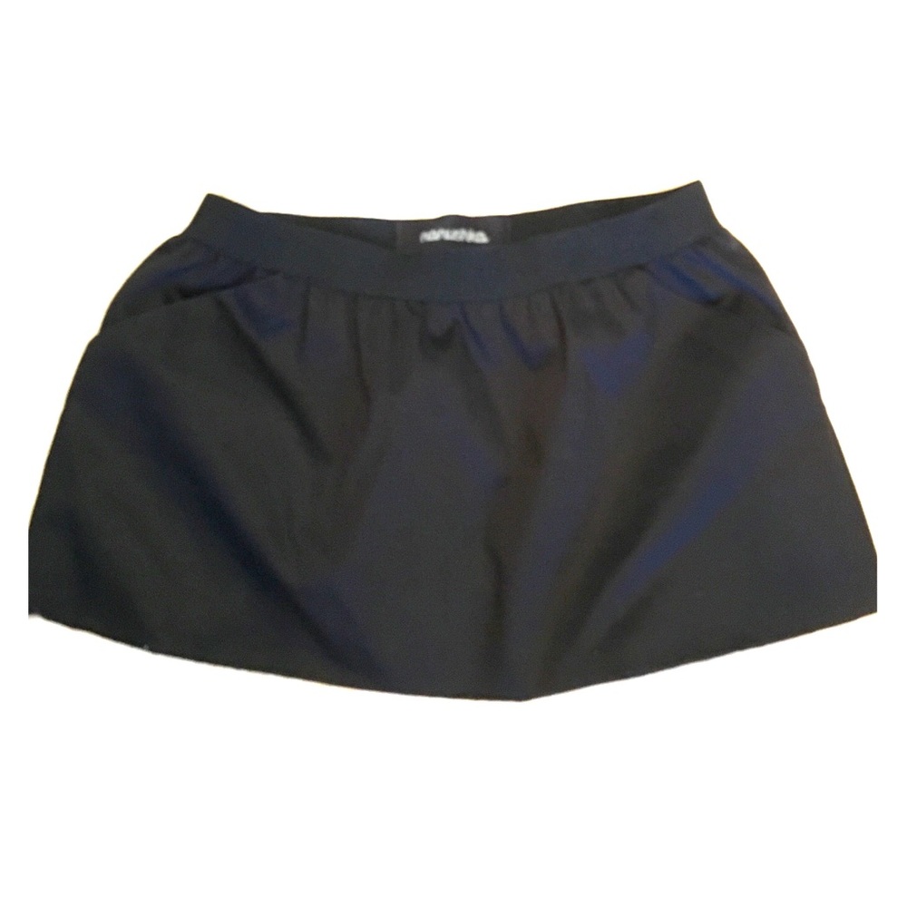 🛑SOLD [Nanushka] Black mini bubble skirt