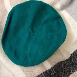 100% wool green beret