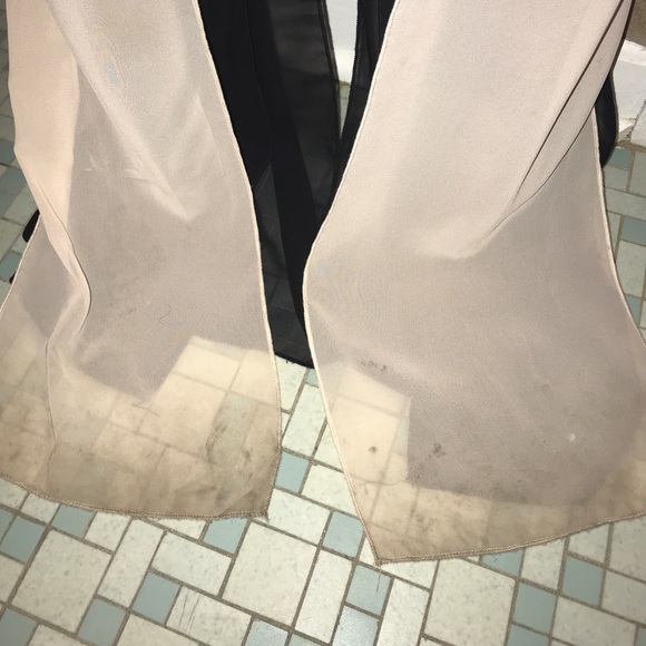 Material Girl Two Tone Dress XS Club Evening - Picture 4 of 5