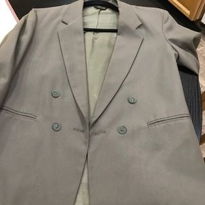 Boys suit-taupe-sz 12 reg