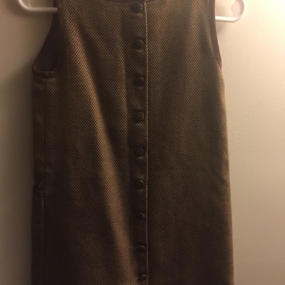 Brown Tweed Romper by Ralph Lauren (Toddler Girls) - Picture 2 of 3