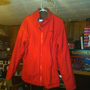 Columbia ladies xl fleece lined coat