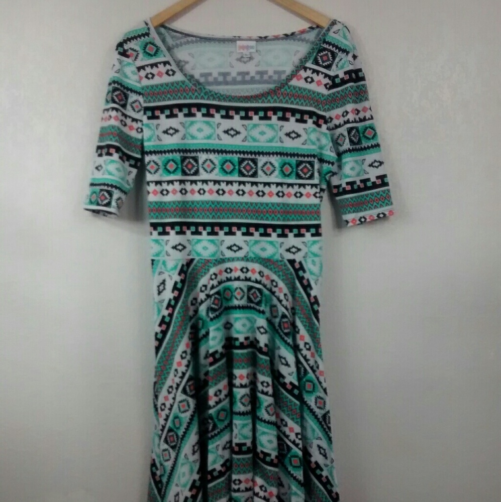 Lularoe Tribal Print Dress