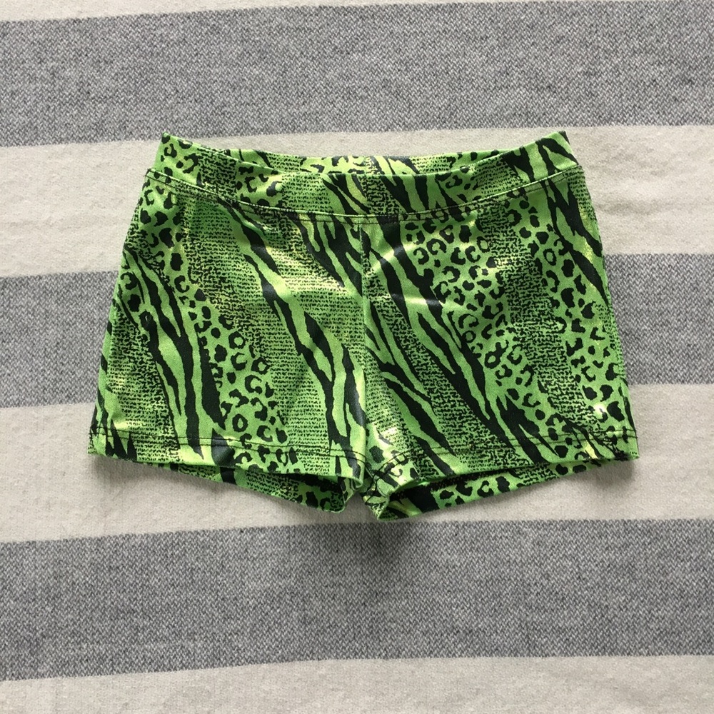 Capezio Large Dance Shorts polyester/spandex