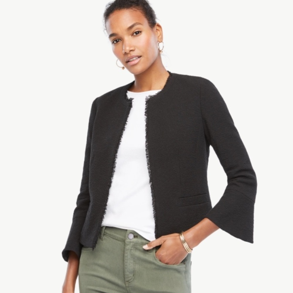 NWT Ann Taylor Black Blazer