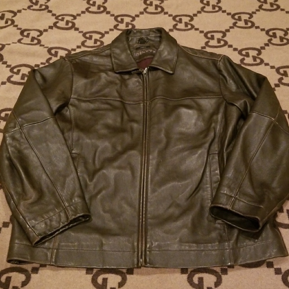 Lambskin Leather Claiborne Coat