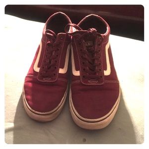 I am selling maroon vans