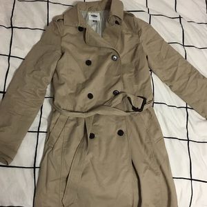 Beige Trench Coat