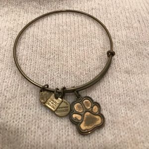 Paw Print Alex and Ani bracelet