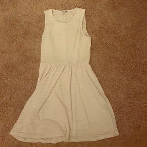 White Sleeveless Dress