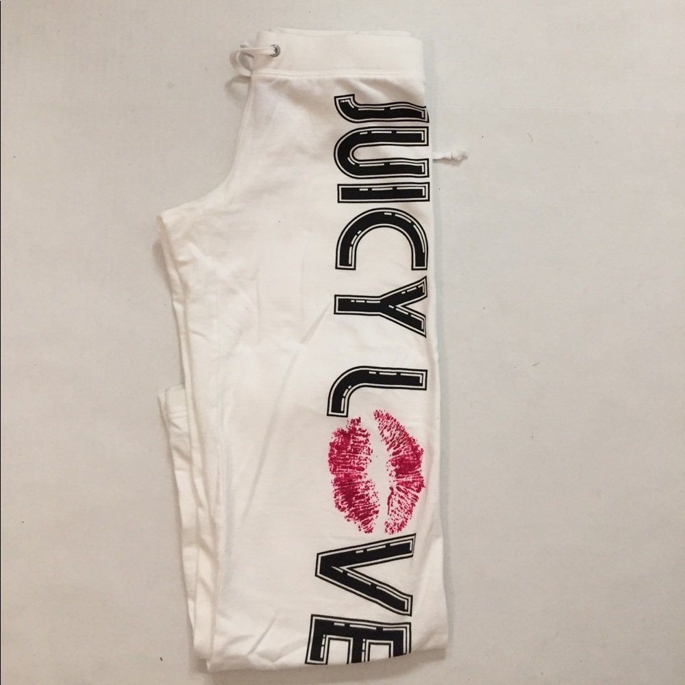 Juicy Couture White Sweatpants