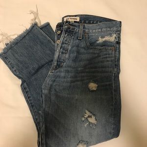 Madewell limited edition Rivet and Thread Jeans