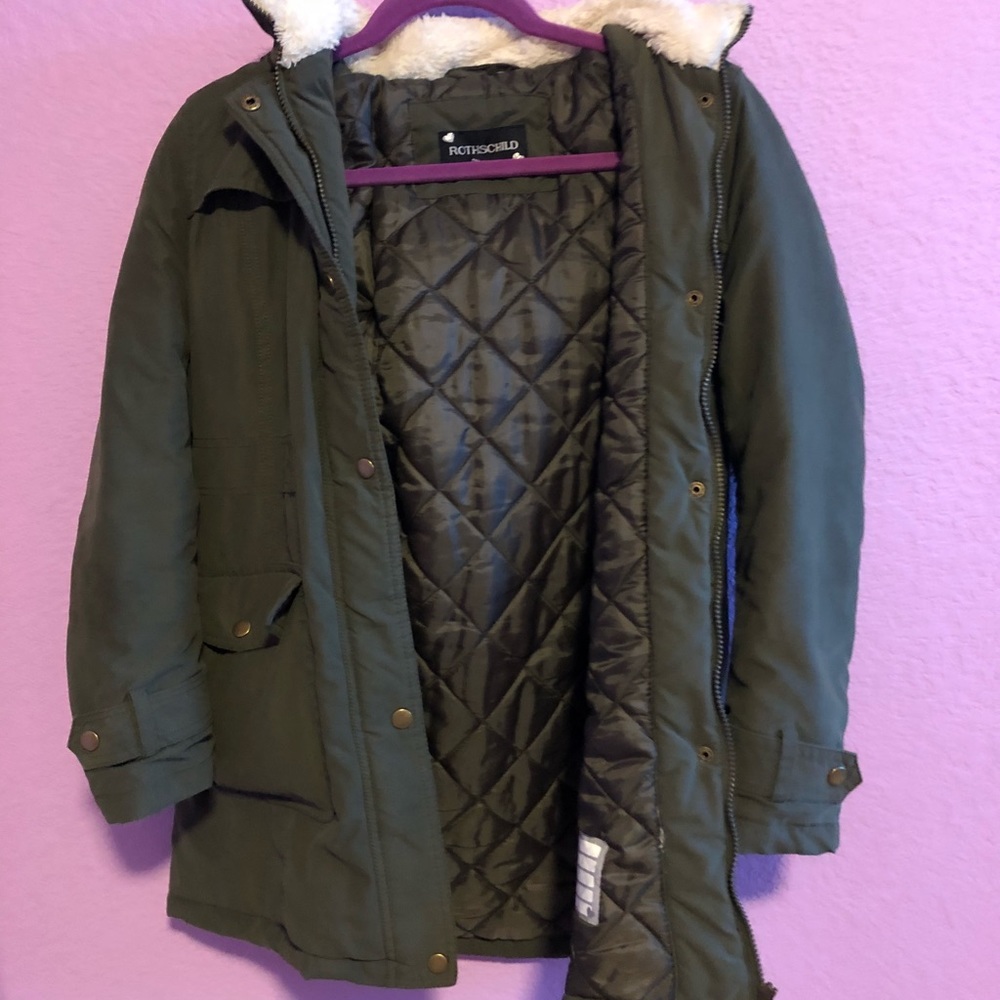 Green Puff Jacket