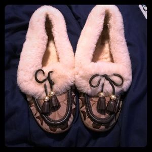 Coach Fiona slippers