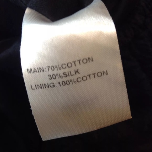 Embroidered Silk Blend One Shoulder Dress Size 2 - Picture 5 of 6