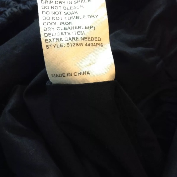 Embroidered Silk Blend One Shoulder Dress Size 2 - Picture 6 of 6