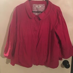 Ladies plus size jacket