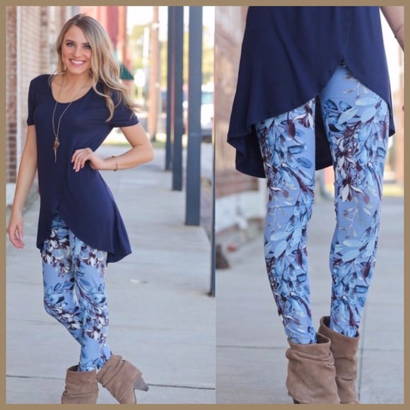 Infinity Raine Pants - 💎LAST ONE!!💎FLORAL PRINT LEGGINGS💎