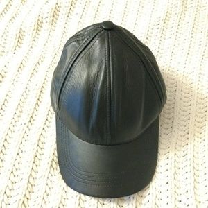 Leather hat