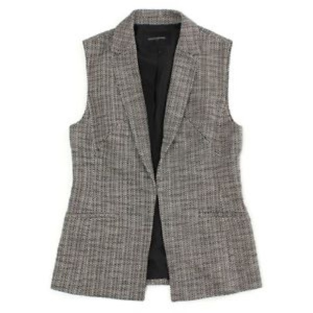 Banana Republic Boucle Sleeveless Vest- Petite XS