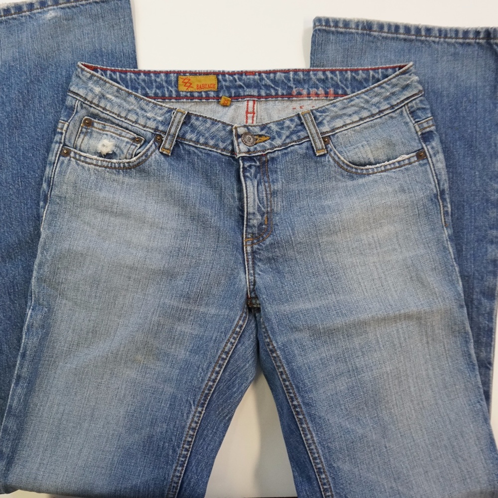 Bartack Hank Ripped Worn Denim - Long
