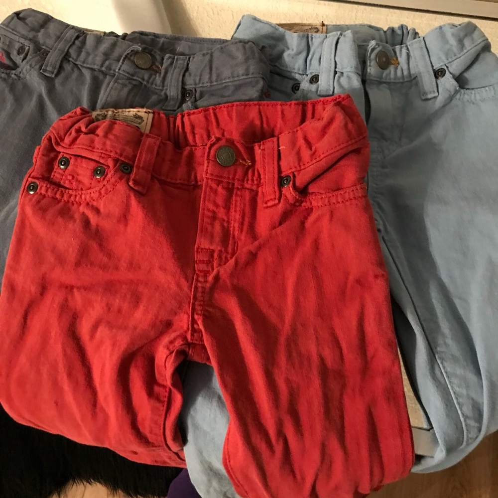 Three pair of Polo jeans