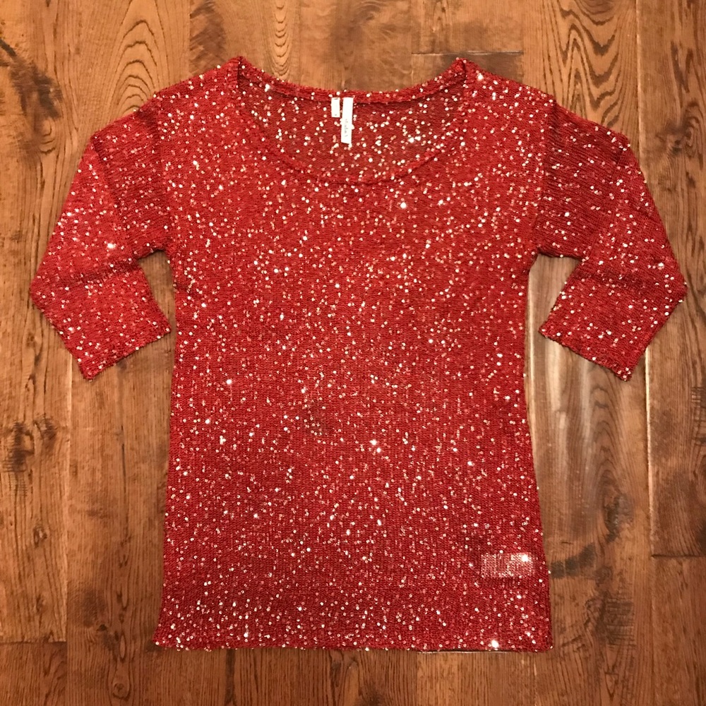 Studio Y Sequined Sweater