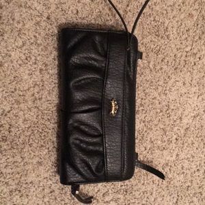 Juicy Couture wallet/clutch (black)