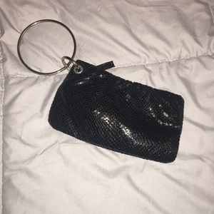Little Black Wristlet purse