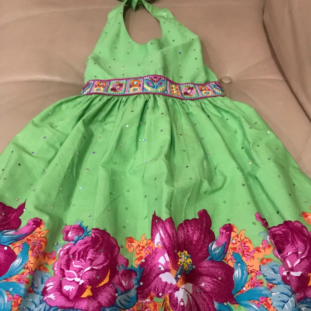 Girls halter dress