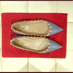 Valentino Rockstud Flat 7.5