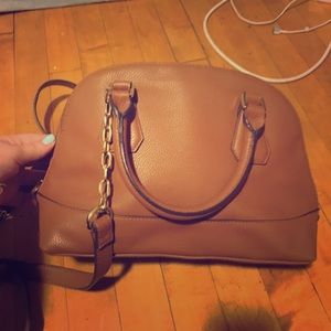 Brown over the shoulder bag