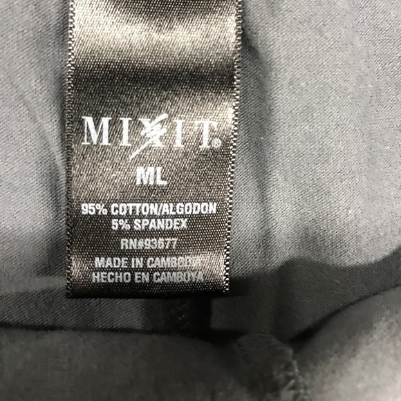 Charcoal Gray & Black Leggings - Picture 5 of 5