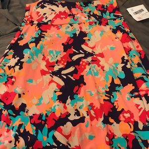 Medium azure, a-line, skirt