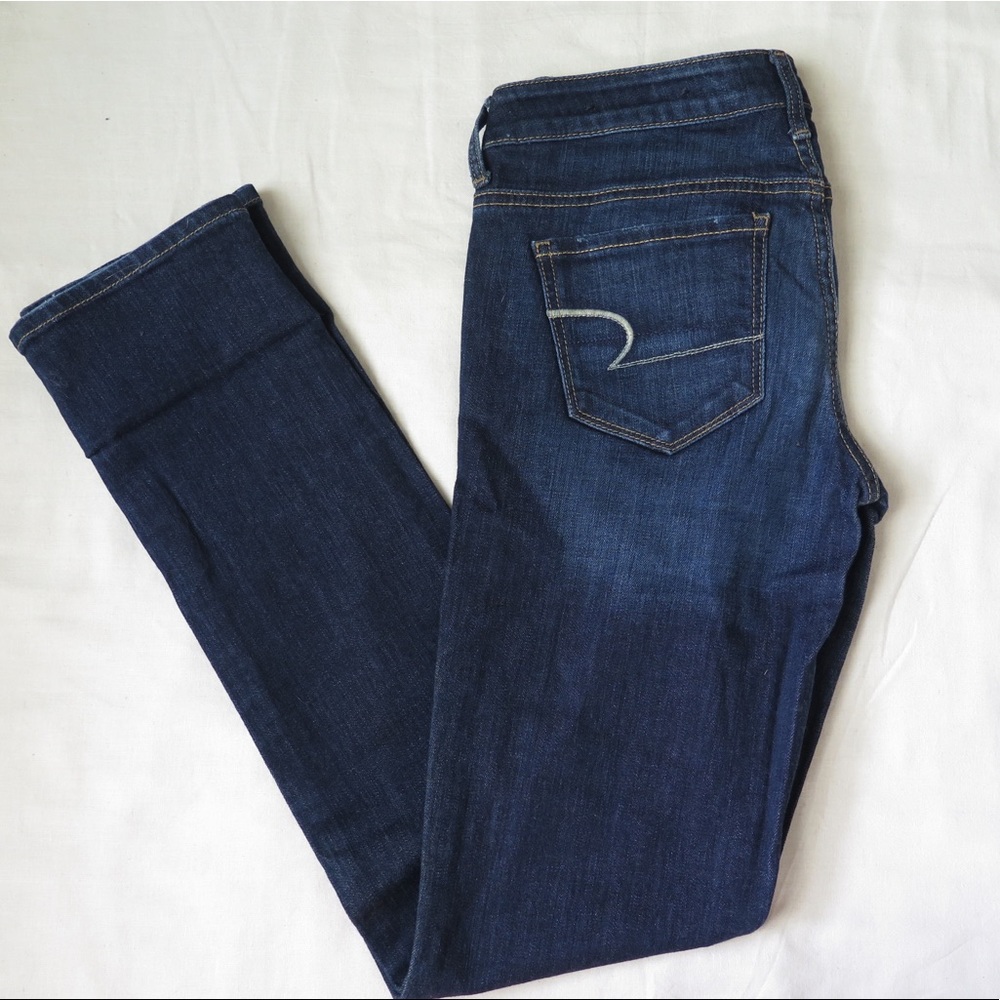 American Eagle Skinny Boot Cut Jeans, size 6