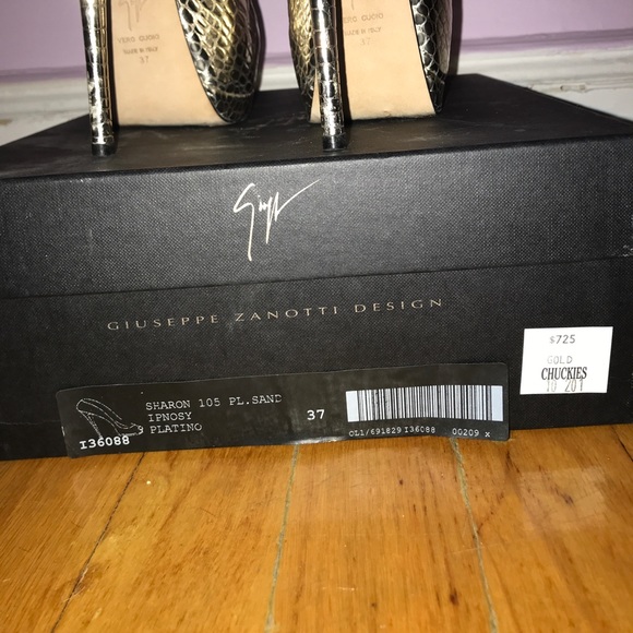 Giuseppe zanotti Sharon peep toe pumps - Picture 8 of 10