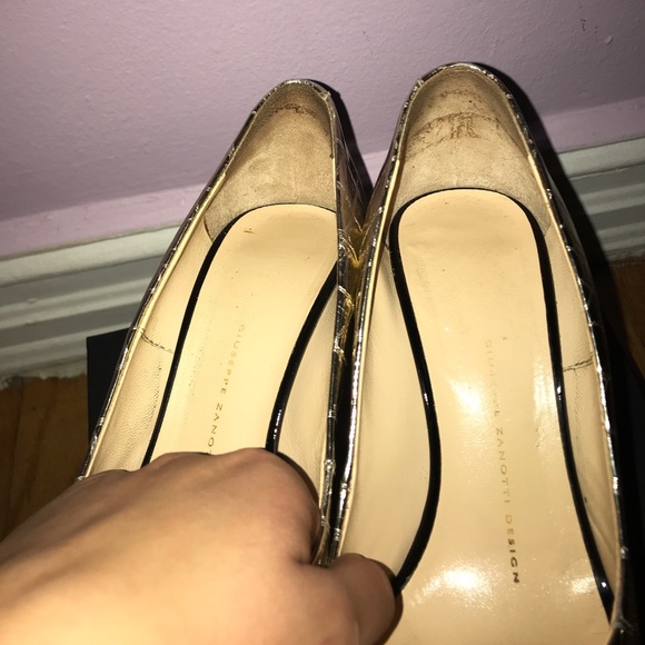 Giuseppe zanotti Sharon peep toe pumps - Picture 9 of 10