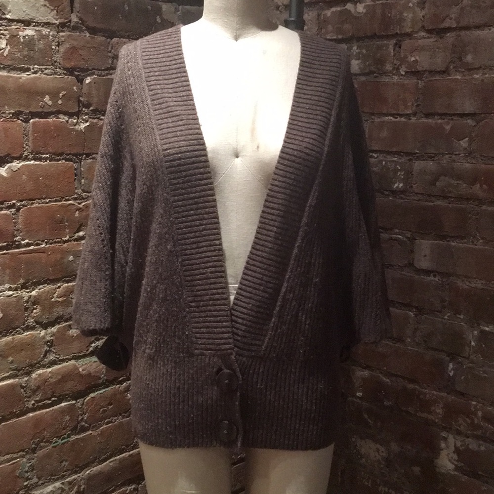 Anthropologie Brown Cardigan