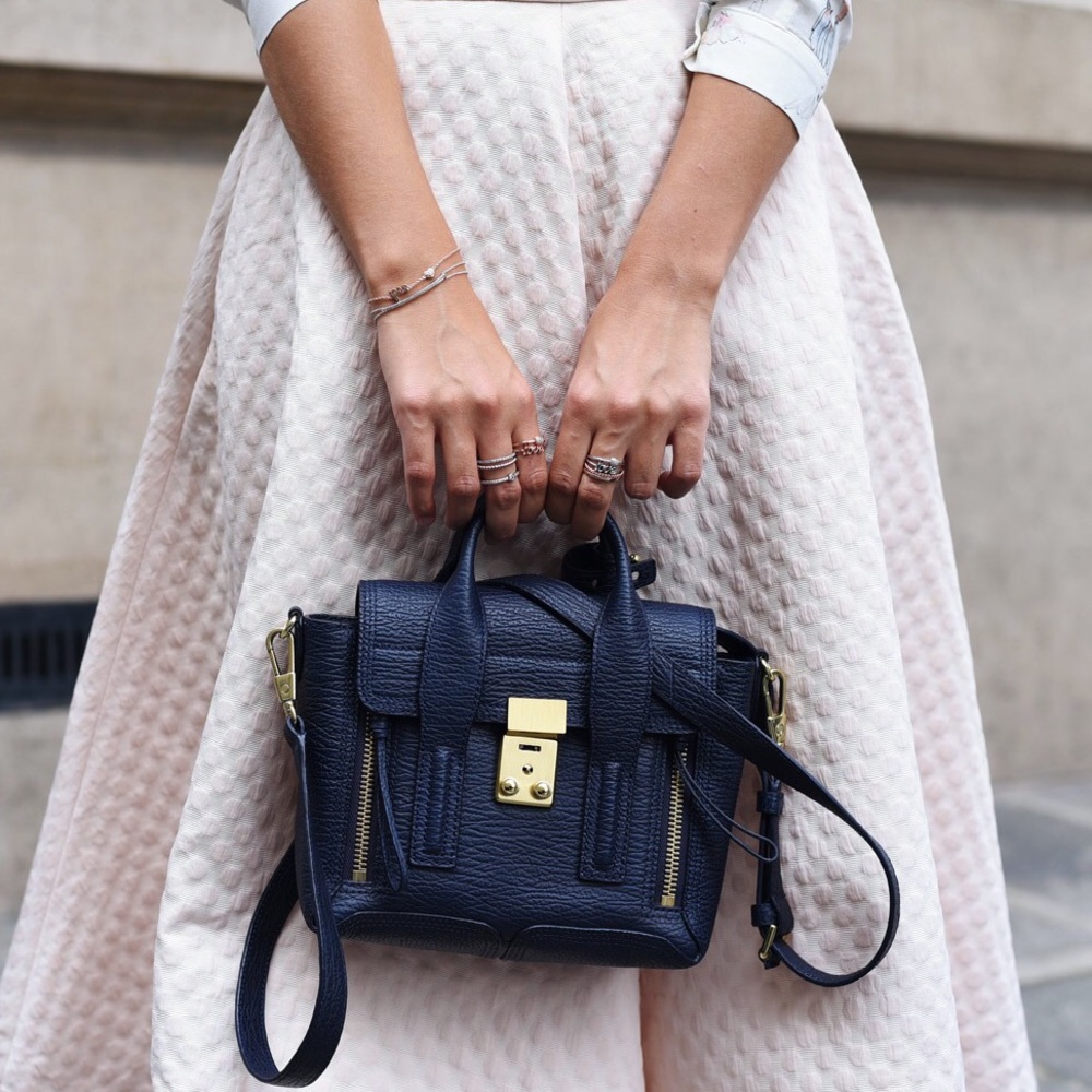 3.1 Philip Lim Pashli Mini Leather Satchel