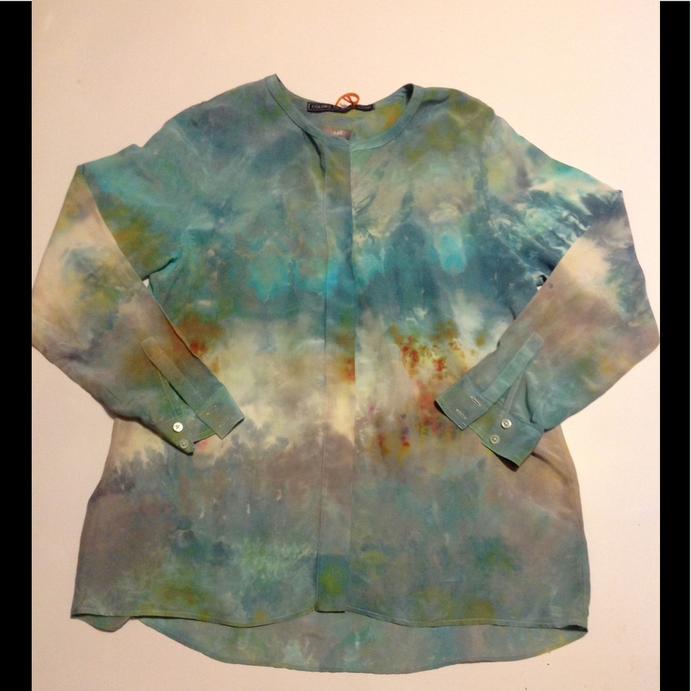 J.Jill Color to Dye For Blouse