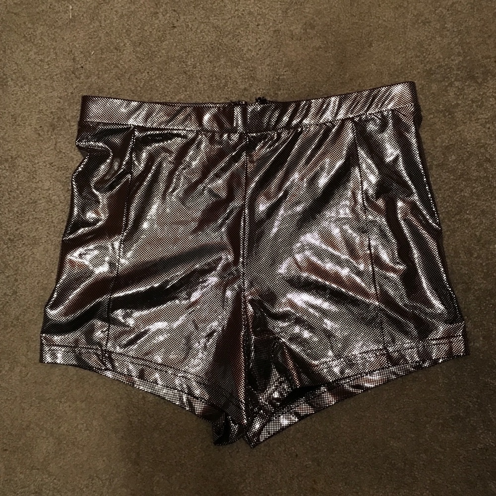 Forever 21 Silver Shorts