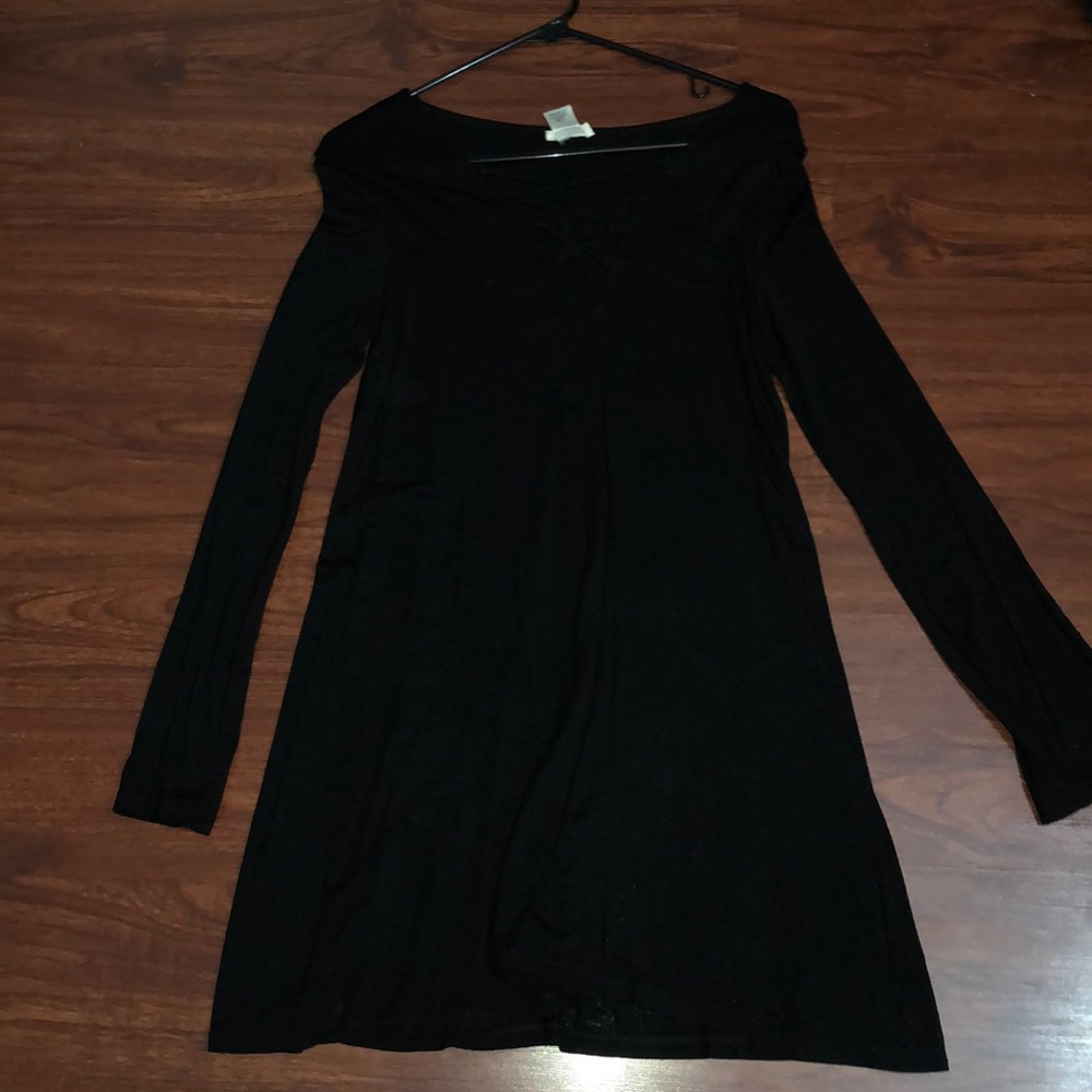 Wet seal black shift dress