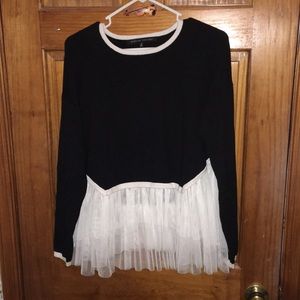 Tulle Sweater